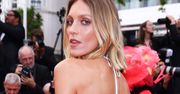 Kreacja z odkrytymi plecami zrobiła furorę. Tak Anja Rubik wyglądała w Cannes