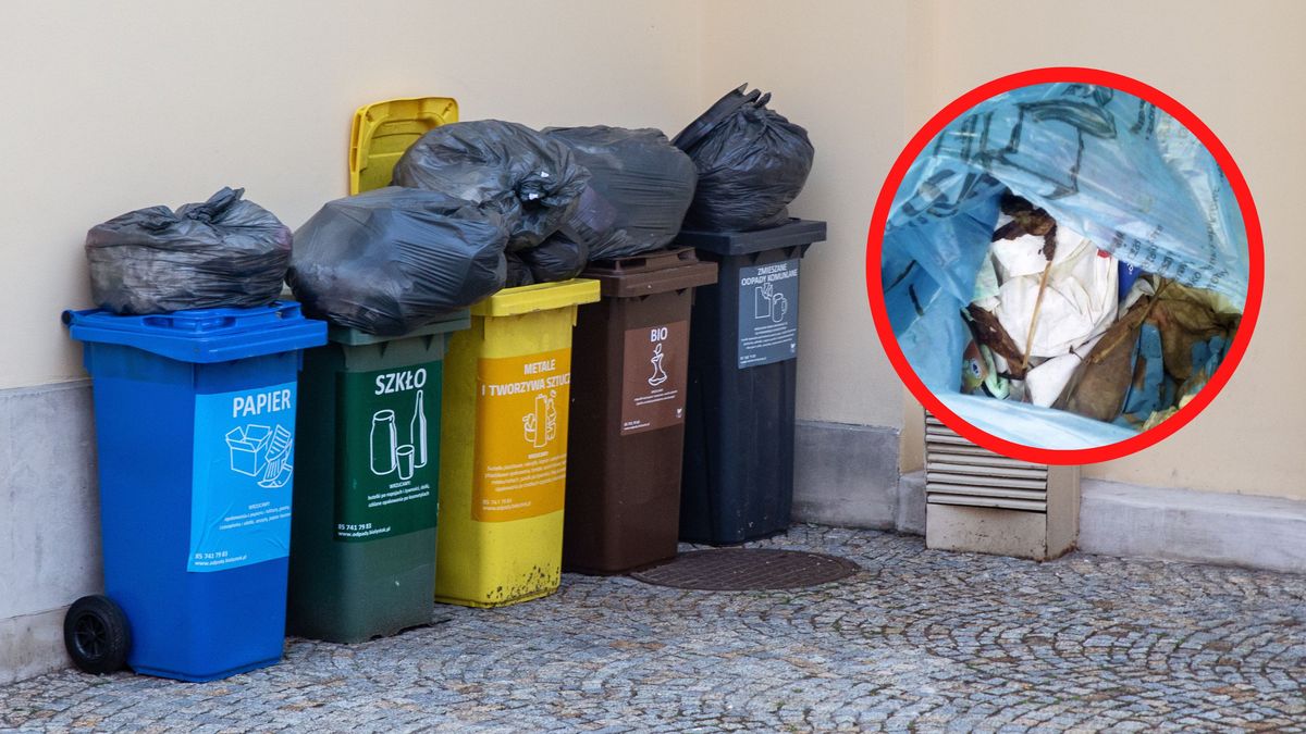 Alarmują ws. sortowania śmieci.