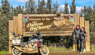 Ela i Grzegorz dotarli do Prudhoe Bay na Alasce. Są w podróży od 15 miesięcy