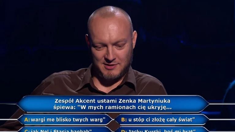 Odpowiedzi na pytanie zbiły z tropu uczestnika
