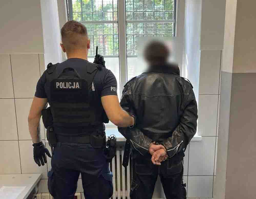 Pod drzwi aresztu przyszła skatowana kobieta. Była więziona i bita przez znajomego