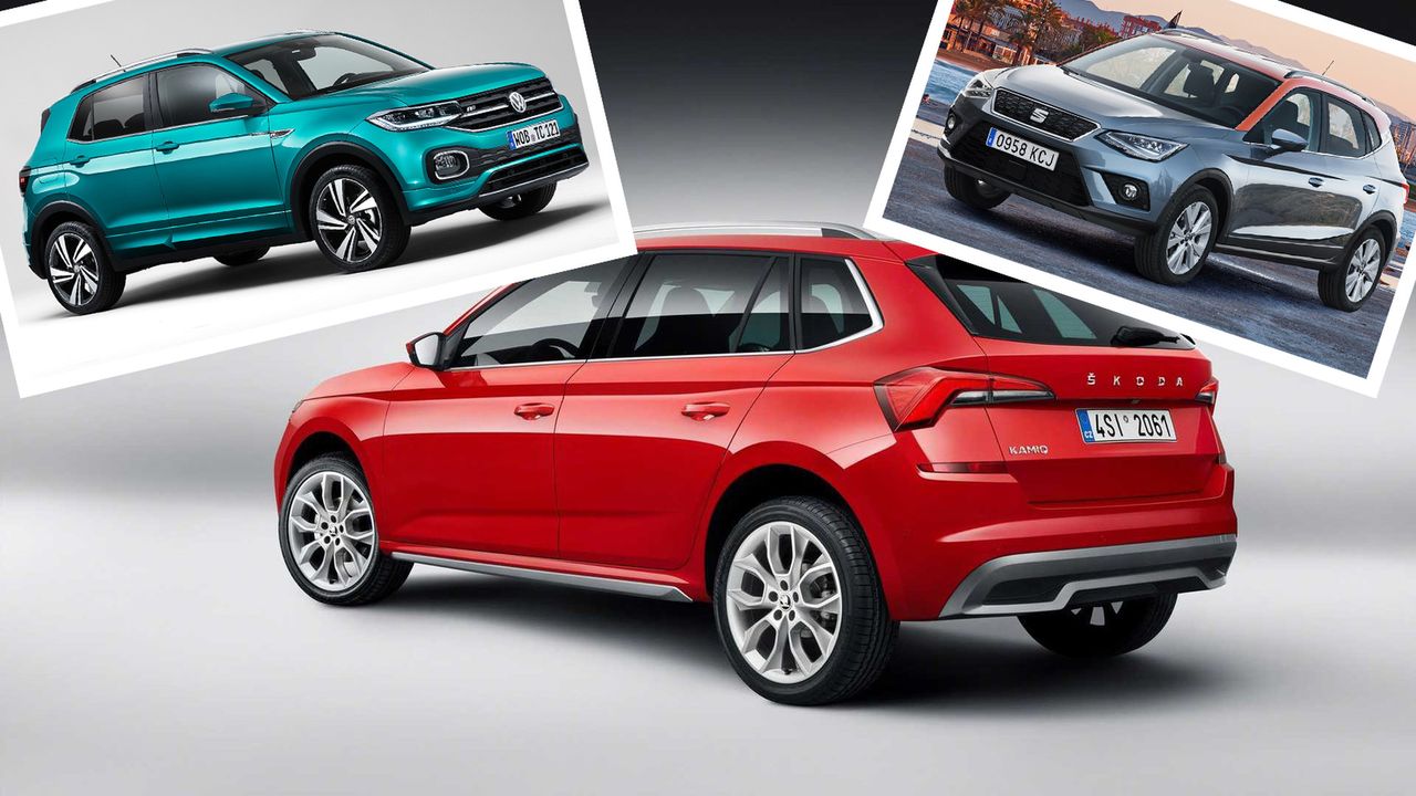 Skoda Kamiq vs Volkswagen T-Cross vs Seat Arona