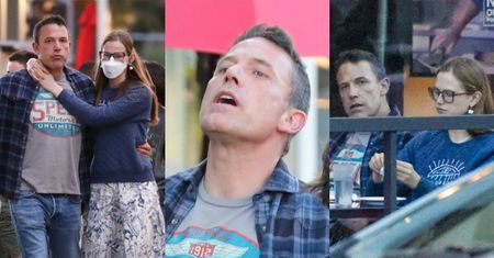 Ben Affleck zabrał nastoletnie dzieci na ramen. 18-letnia Violet to skóra zdarta z Jennifer Garner. Na jego palcu błyszczała OBRĄCZKA (ZDJĘCIA)