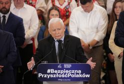 Kaczyński zaskoczył w Elblągu. "Z ulewy pod rynnę"