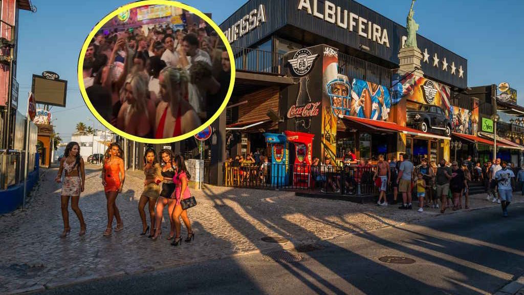 "Piekielne" sceny w imprezowej dzielnicy Albufeiry “The Strip”