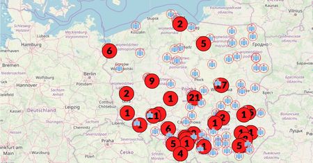 Koronawirus w Polsce. Ta mapa pozwala śledzić, jak rozwija się epidemia w naszym kraju