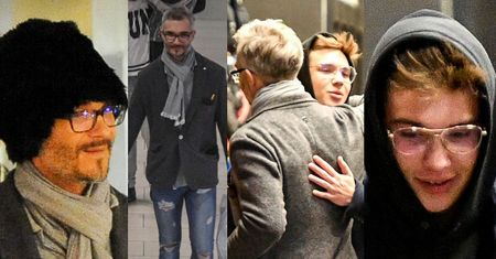 Myszkowski spędza męskie popołudnie z synem w centrum handlowym (ZDJĘCIA)