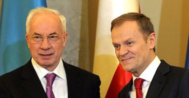Premierzy Polski i Ukrainy mówią o Euro 2012