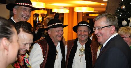 Bronisła Komorowski chwali Podhale. Za pracę i odwagę