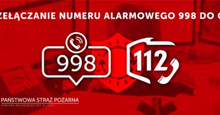 Numer 998 przeniesiony na 112