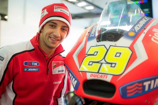 Andrea Iannone bardzo dobrze czuje się na motocyklu Ducati (fot. Ducati Team)