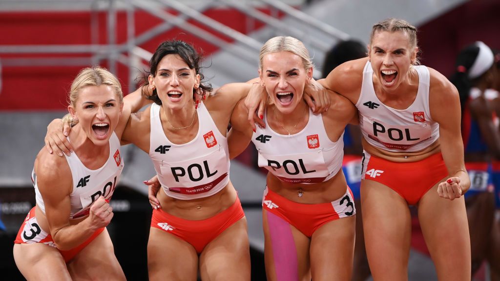 Getty Images / Na zdjęciu: polska sztafeta 4x400 kobiet