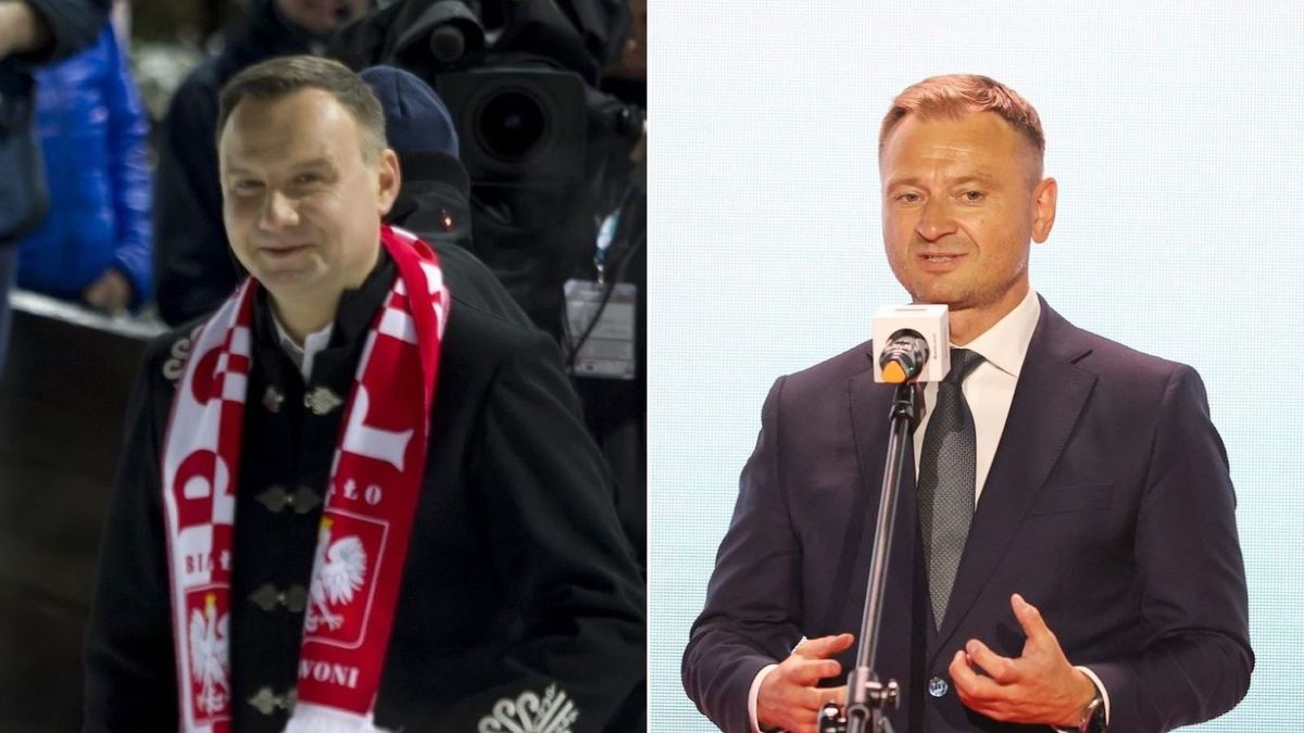 WP SportoweFakty / Kacper Kolenda/ Anna Klepaczko / Na zdjęciu: Andrzej Duda/ Sławomir Nitras
