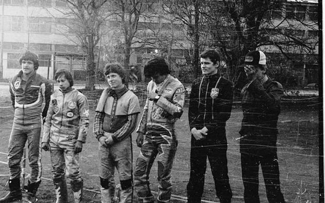 Zawodnicy w latach osiemdziesiątych (fot. Archiwum Prywatne Ryszarda Franczyszyna)