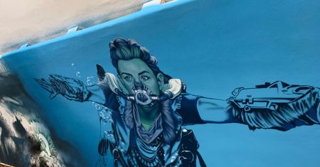 Horizon Forbidden West. W Kijowie powstaje mural poświęcony grze