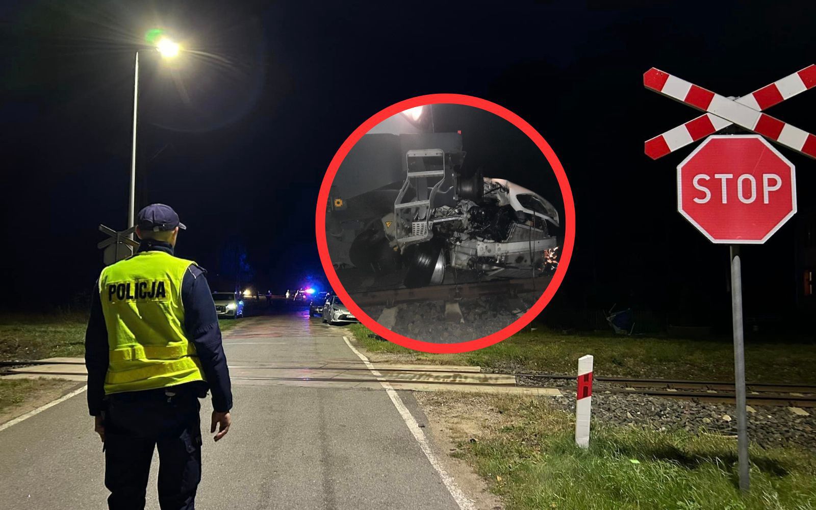 Świadek tragedii na przejeździe. "Pociąg pchał wrak". Nie żyje 5 osób