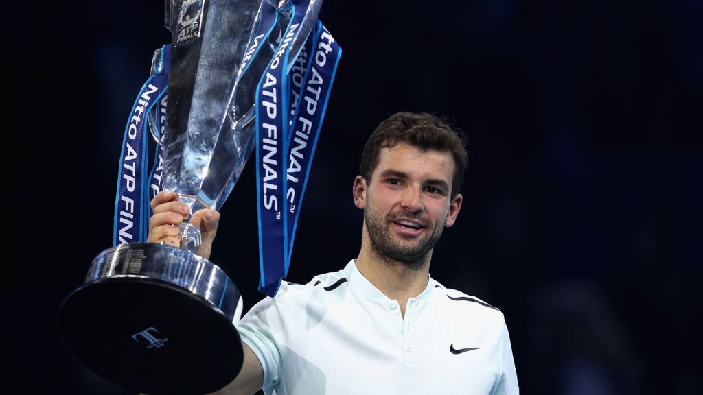 Zdjęcie okładkowe artykułu: Getty Images / Julian Finney / Na zdjęciu: Grigor Dimitrow, zwycięzca Finałów ATP World Tour 2017