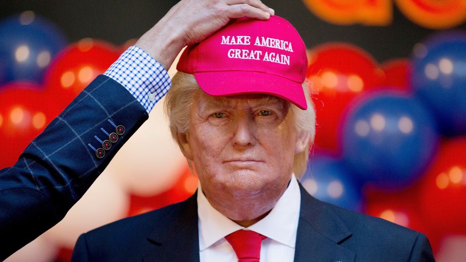 Woskowa figura Donalda Trumpa