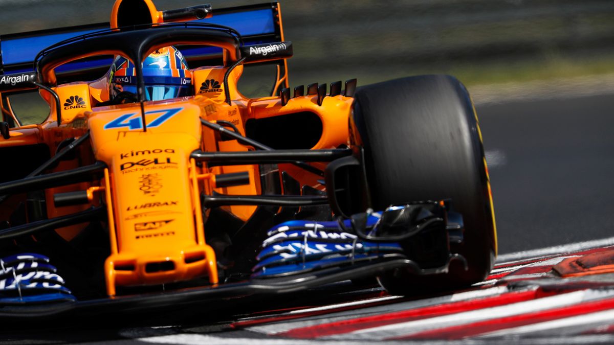 Materiały prasowe / McLaren / Lando Norris za kierownicą MCL33