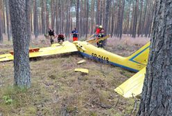 Wypadek szybowca na Kaszubach. Jedna ofiara śmiertelna
