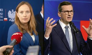 "To obraża inteligencję". Ministra odpowiada Morawieckiemu ws. fuzji