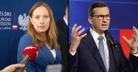 "To obraża inteligencję". Ministra odpowiada Morawieckiemu ws. fuzji