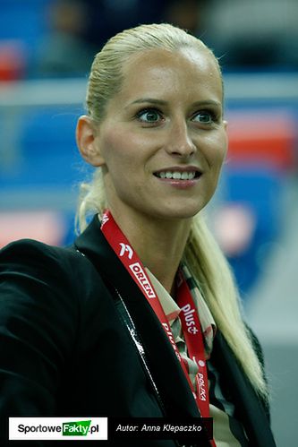 Anna Werblińska obserwowała swoje koleżanki podczas płockiego turnieju World Grand Prix.