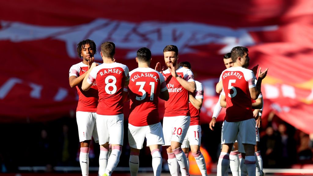 Zdjęcie okładkowe artykułu: Getty Images / Catherine Ivill / Na zdjęciu: piłkarze Arsenalu