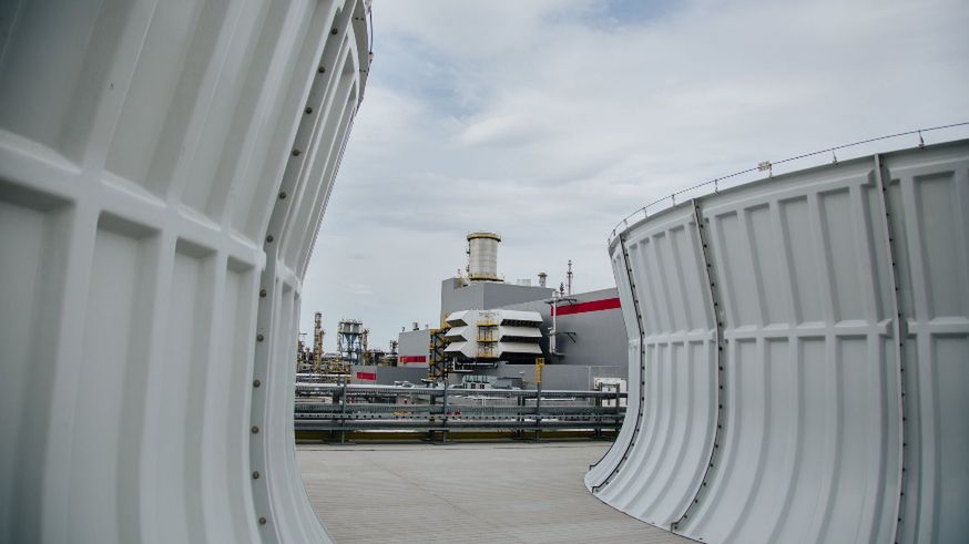 Nowy blok gazowo-parowy w Płocku.