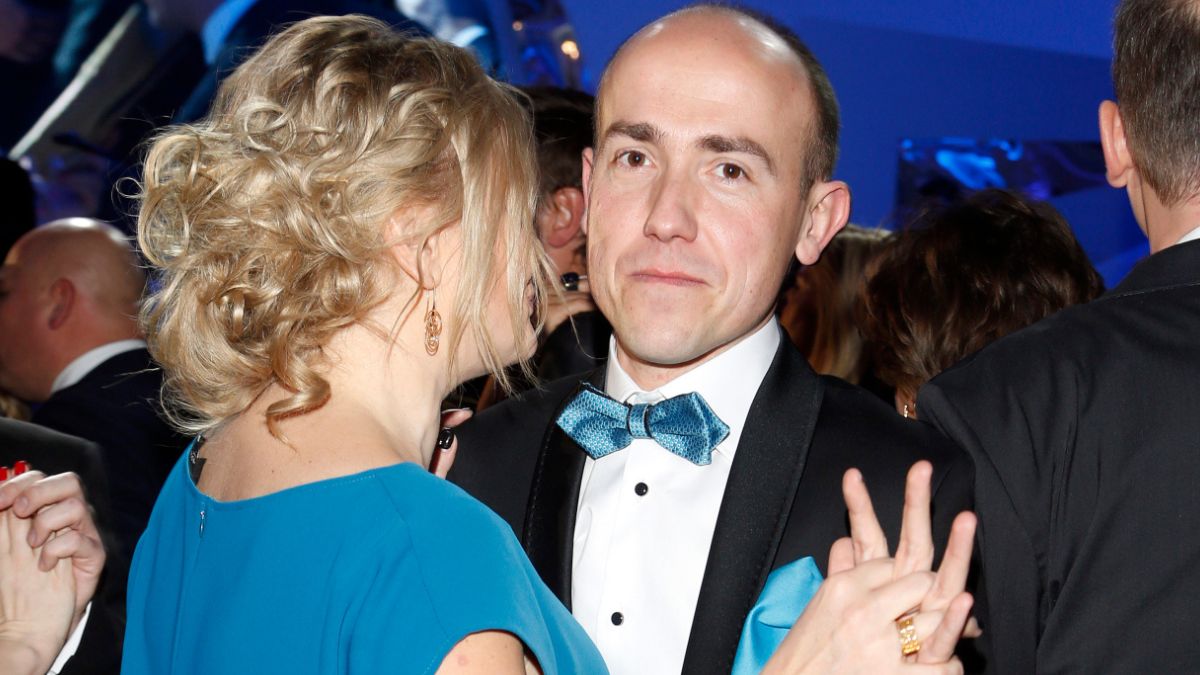 Borys Budka z żoną