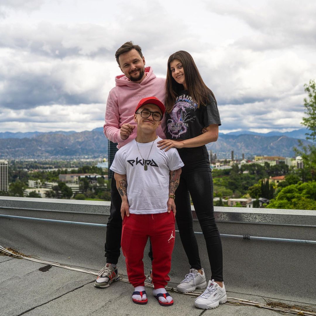Łukasz Wujek Łuki Wojtyca, Kasia Fusialka Bożek,  Mateusz Minimajk Krzyżanowski