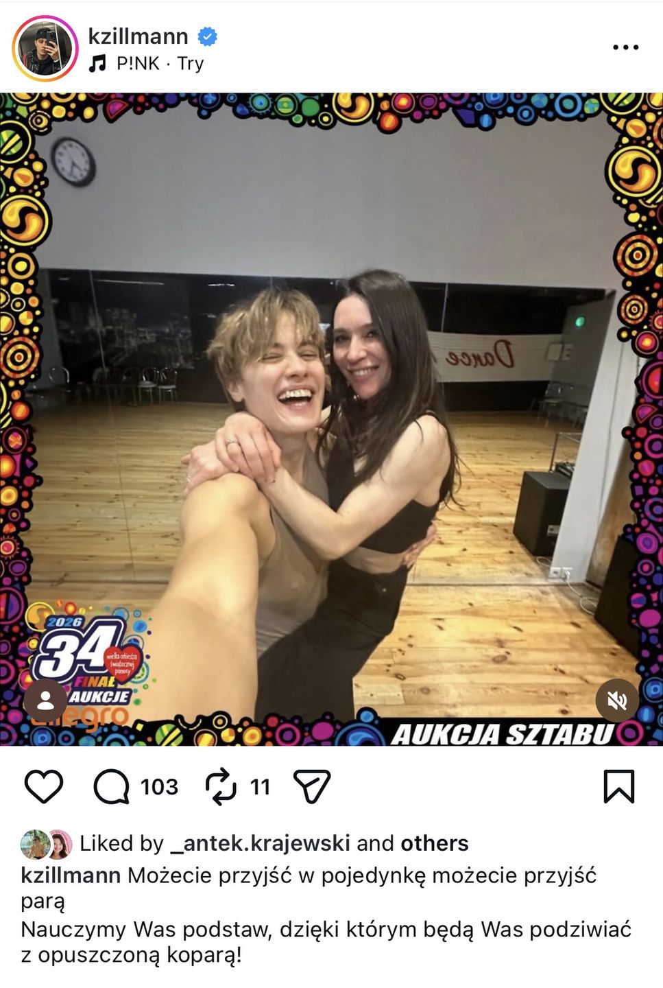 Katarzyna Zillmann i Janja Lesar dla WOŚP