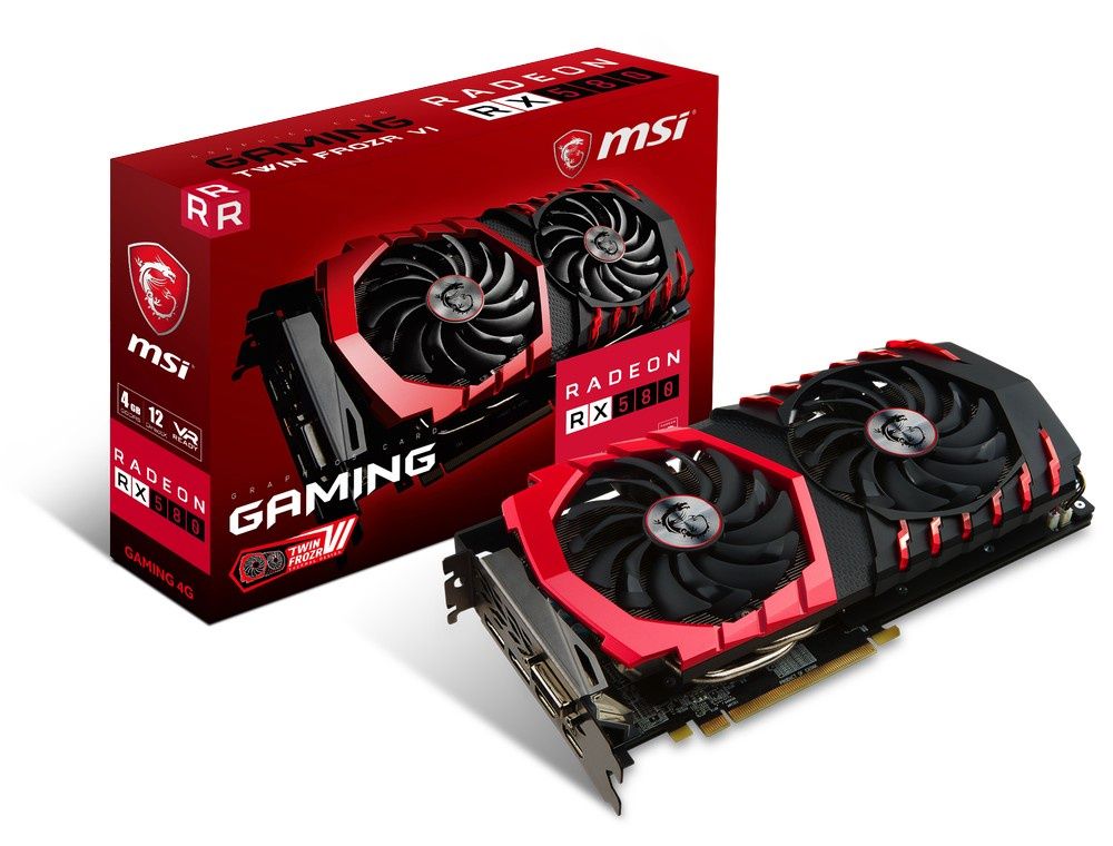 MSI Radeon RX 580 Gaming X 4G