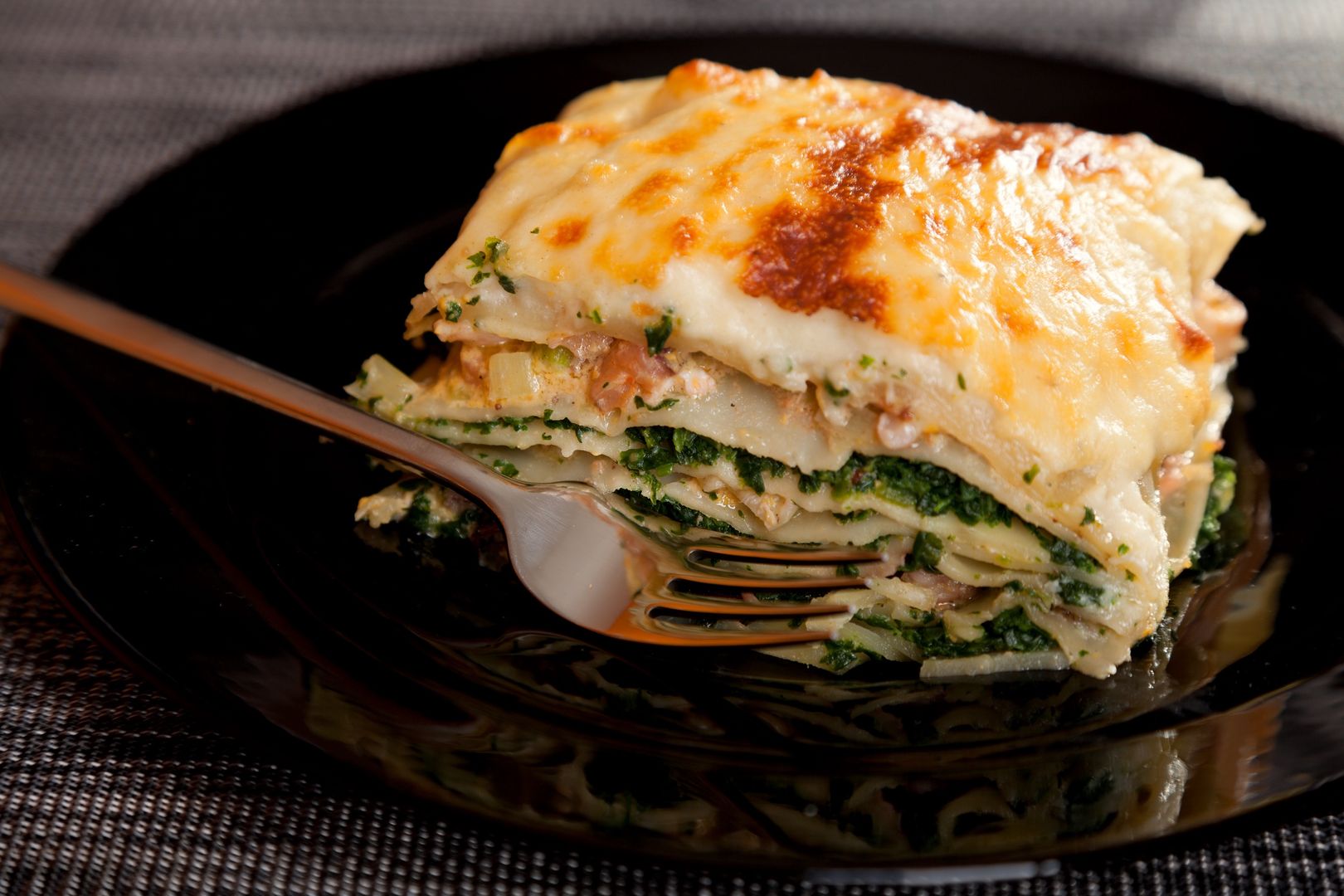 Lasagne ze szpinakiem