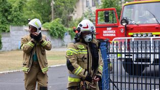Koneccy strażacy w obozach harcerskich w Sielpi i okolicach Małachowa. Monitorowali sytuację i przypominali o alertach pogodowych