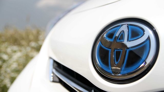 Toyota hybrid logo