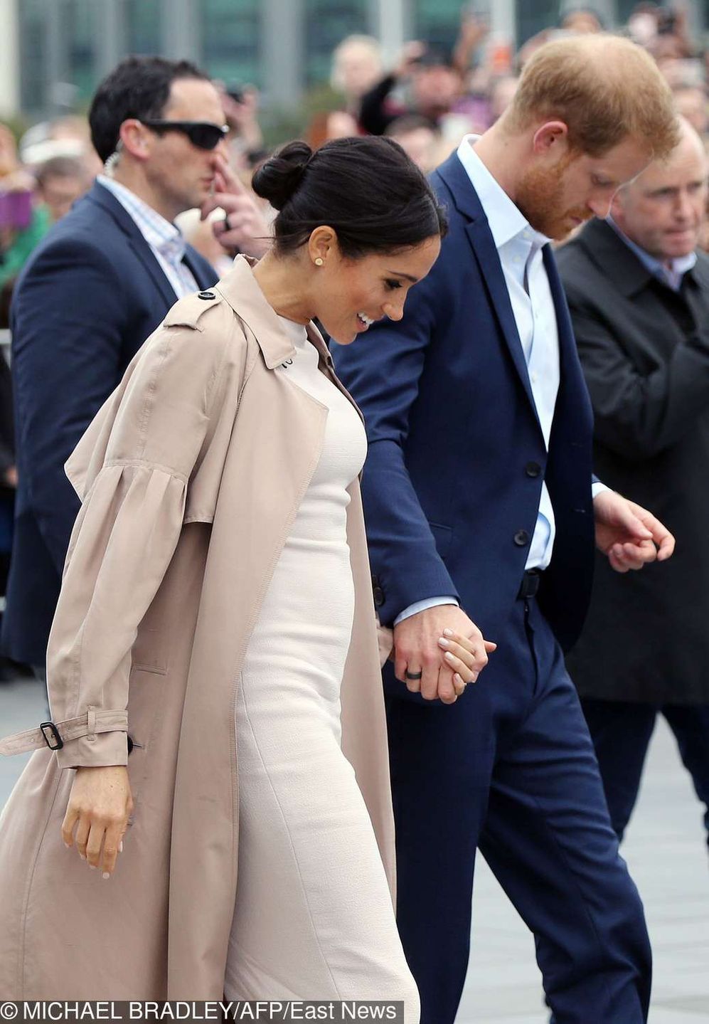 Meghan Markle i książę Harry w Auckland w Nowej Zelandii