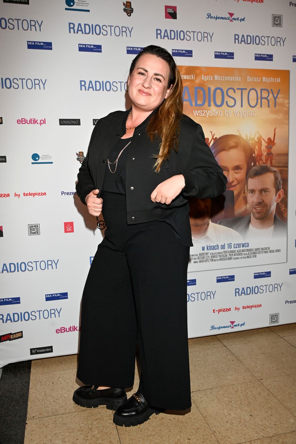 Kasia Wilk, Premiera filmu Radiostory (fot. AKPA)