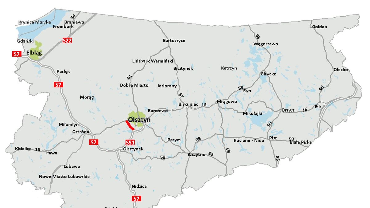 Obwodnica ma odciążyć zakorkowane ulice Olsztyna
