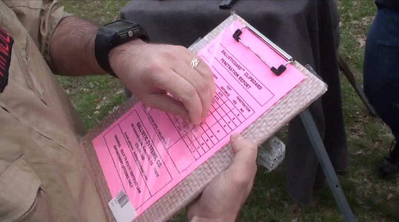 Bulletproof Body Armor Clipboard