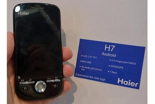 Haier H7 - Android od nieznanej firmy