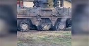 Ukraiński BTR-4 po spotkaniu z miną. Rosjanie nie mogli w to uwierzyć