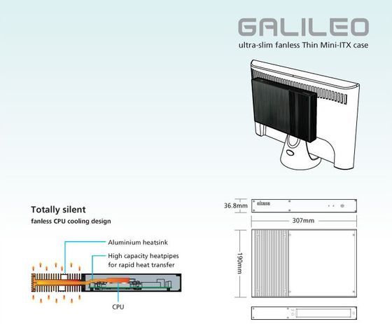 Akasa Galileo obudowa grafika