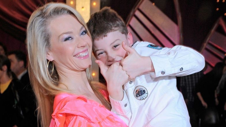 Tamara Arciuch z synem