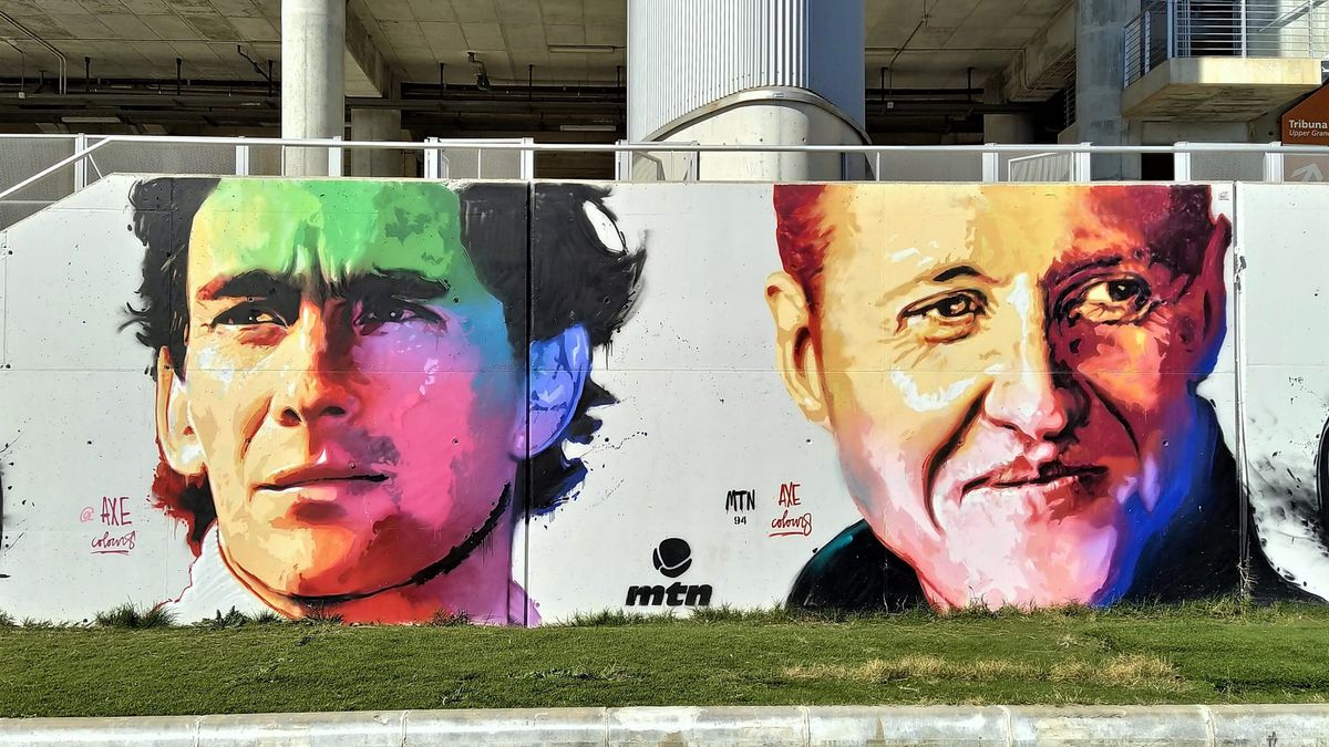 Ayrton Senna i Michael Schumacher