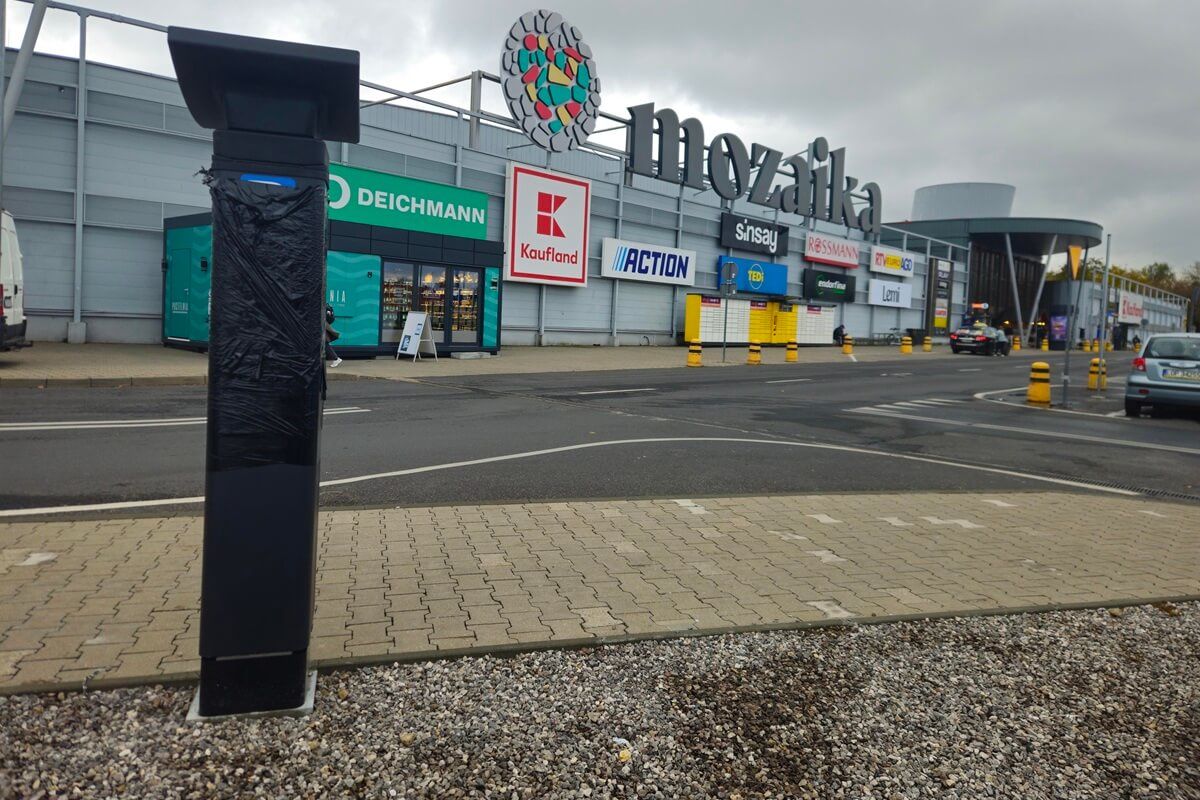Płatny parking przy Galerii Mozaika w Lublinie