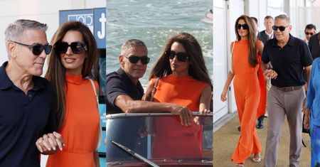 Szykowni George i Amal Clooneyowie opuszczają Wenecję w obliczu MIAŻDŻĄCYCH recenzji jego filmu za 200 milionów dolarów