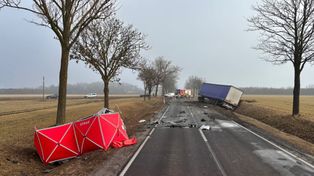 Szadłowice: Śmiertelny wypadek na DK 15. Zginął 41-latek