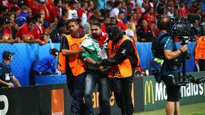 Afera podczas meczu Hiszpania - Turcja. Kibic chciał się wyżyć na zawodnikach