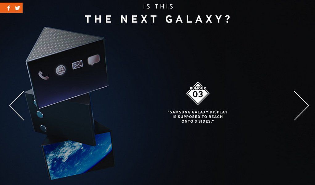 Galaxy S6 z wygiętym ekranem na zdjęciu prasowym 3